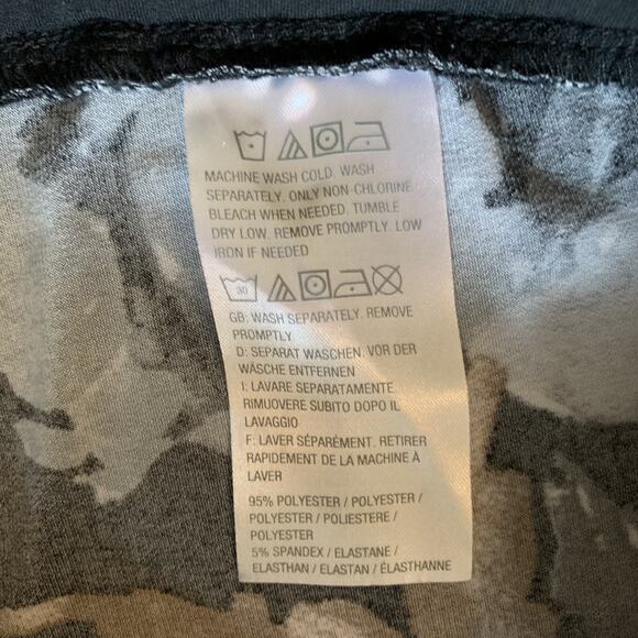 NEW SUSAN‎ GRAVER LIQUID KNIT WOMEN'S BLACK FLORAL PULL-ON PANTS MP - Picture 5 of 8